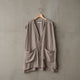 NO SLEEVE CARDIGAN