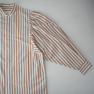 GATHER SLEEVE LONG SHT