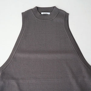 NO SLEEVE LONG KNIT ONEPIECE
