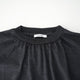 WOOL GATHER NECK LS TEE