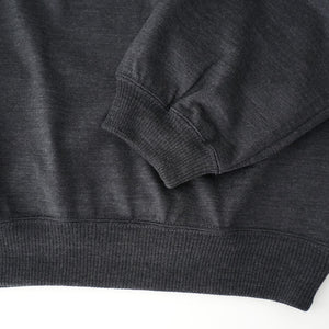 WOOL GATHER NECK LS TEE