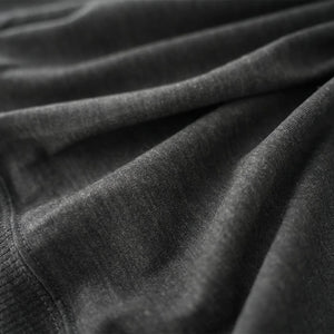 WOOL GATHER NECK LS TEE