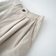 VINTAGE SERGE THREE TUCK WIDE PANTS
