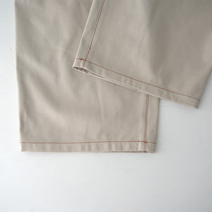 VINTAGE SERGE THREE TUCK WIDE PANTS
