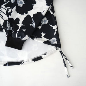 CARDBOARD KNIT LONG SLEEVE ORIGINAL PRINT SPINDLE TEE