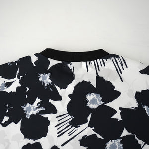 CARDBOARD KNIT LONG SLEEVE ORIGINAL PRINT SPINDLE TEE