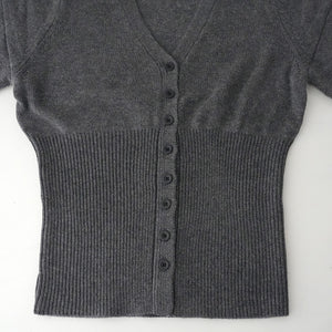SWITCH SLEEVE V NECK CARDIGAN