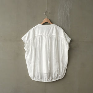 CUT FRILL COMBI SHT TEE Ⅱ