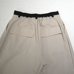 DRY TWILL WIDE PANTS