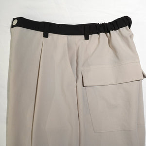 DRY TWILL WIDE PANTS