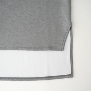 CARDBOARD KNIT LONG SLEEVE  MOC TEE
