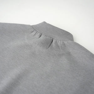 CARDBOARD KNIT LONG SLEEVE  MOC TEE