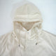 COTTON NYLON HOOD COAT