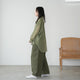 LIP CLOTH THREE TUCK WIDE PANTS