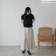 SUMMER WOOL FRENCHSLEEVE TEE