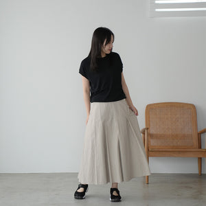 SUMMER WOOL FRENCHSLEEVE TEE