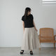 SUMMER WOOL FRENCHSLEEVE TEE