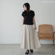SUMMER WOOL FRENCHSLEEVE TEE