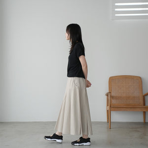 SUMMER WOOL FRENCHSLEEVE TEE