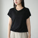 SUMMER WOOL FRENCHSLEEVE TEE