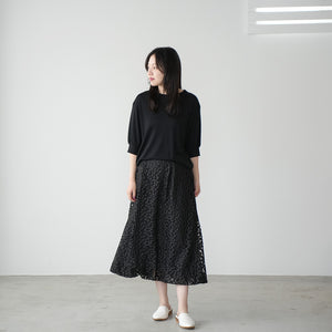 SUMMER WOOL HALFSLEEVE TEE