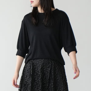 SUMMER WOOL HALFSLEEVE TEE