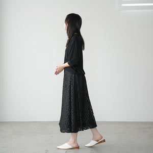 SUMMER WOOL HALFSLEEVE TEE