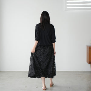 SUMMER WOOL HALFSLEEVE TEE