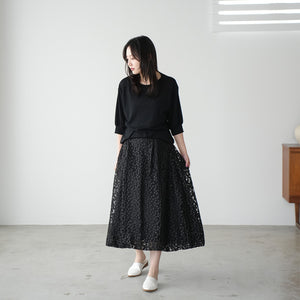 SUMMER WOOL HALFSLEEVE TEE
