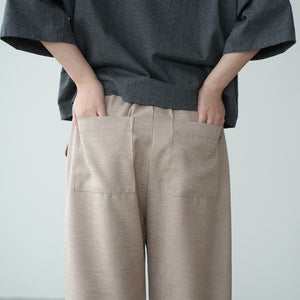LINEN LIKE EASY PANTS