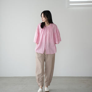 FAN SLEEVE LINEN AMICAL SHT