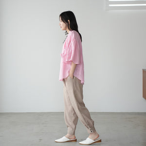 FAN SLEEVE LINEN AMICAL SHT