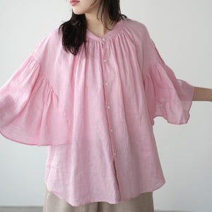 FAN SLEEVE LINEN AMICAL SHT