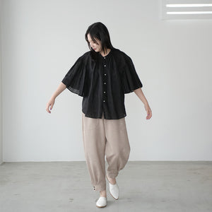 FAN SLEEVE LINEN AMICAL SHT