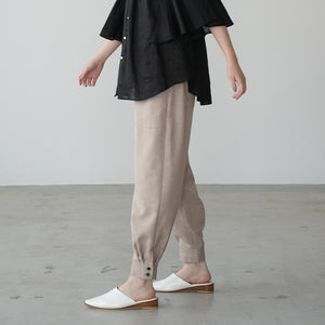 LINEN LIKE EASY PANTS