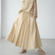 GATHER FLARE SKIRT