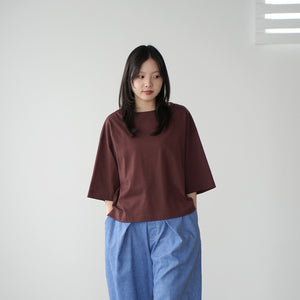 BOAT NECK TEE