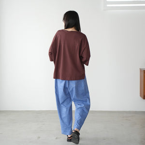 BOAT NECK TEE
