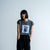 NO SLEEVE FILET ROSE PRINT TEE