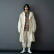 COTTON NYLON HOOD COAT