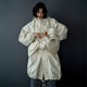 COTTON NYLON HOOD COAT