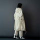 COTTON NYLON HOOD COAT
