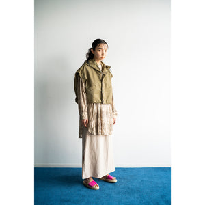 MILITARY NYLON FRENCH HOOD JKT