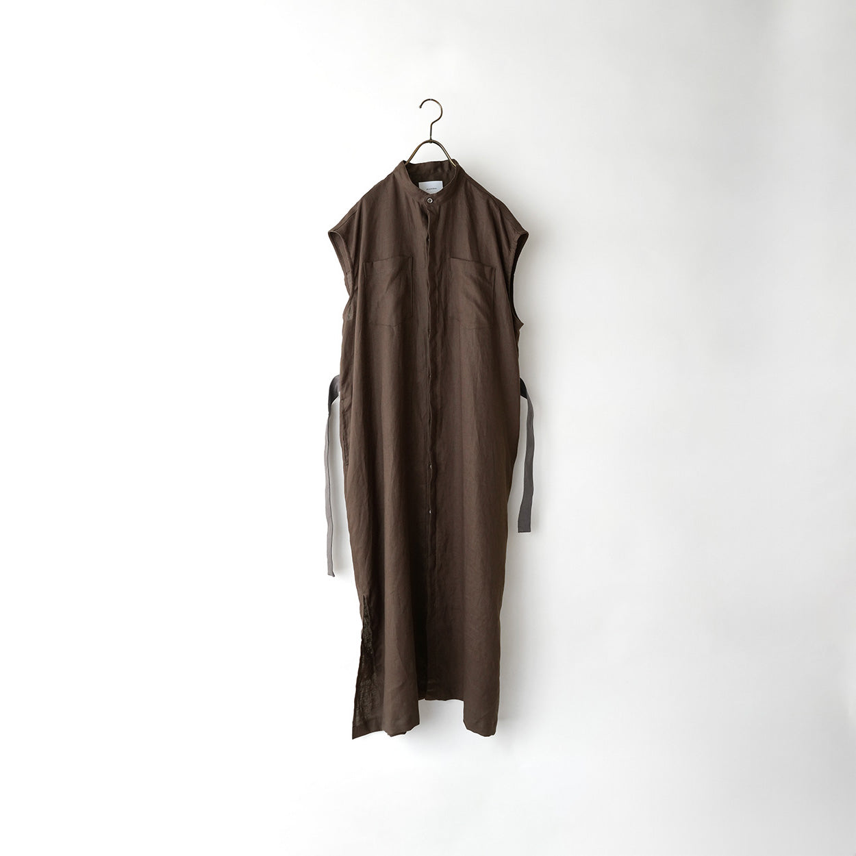 FRENCH LINEN NO SLEEVE ONEPIECE – MANON ONLINESTORE