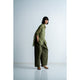 LIP CLOTH THREE TUCK WIDE PANTS