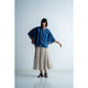 LIP CLOTH FLARE TUCK SKIRT