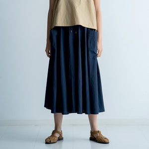 GATHER FLARE SKIRT