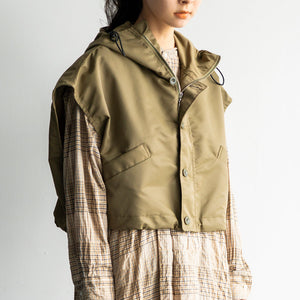 MILITARY NYLON FRENCH HOOD JKT