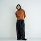 WOOL HI NECK LS TEE