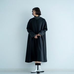 WOOL HI NECK LS TEE
